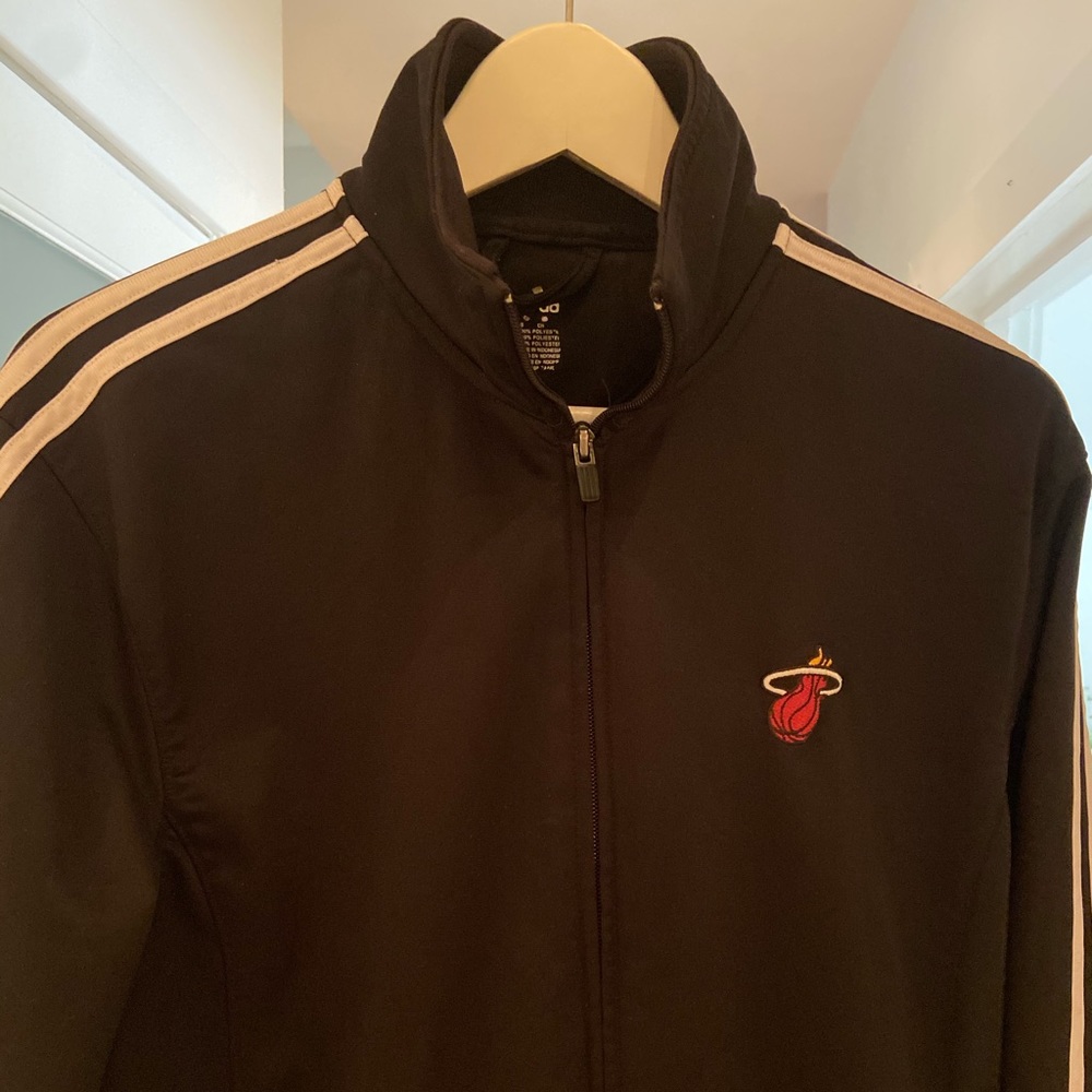 adidas Miami Heat Zip Track Jacket